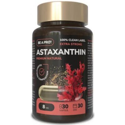 Be A Pro! Astaxanthin Premium Natural 30 kapslí – Hledejceny.cz