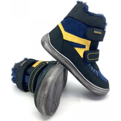 Protetika Rodrigo zimní barefoot dětská obuv Navy – Zboží Dáma