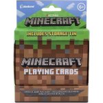 Curepink Hrací karty v plechové krabičce Minecraft – Zboží Živě