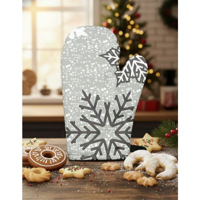 Chňapka kuchyňská, Vločky 1023, šedé – Zboží Dáma