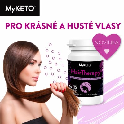 MyKeto Hair Therapy výživa pro pevné a husté vlasy 270 kapslí