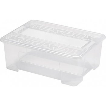 Heidrun box úložný s víkem 38 X 28 X 14cm plast
