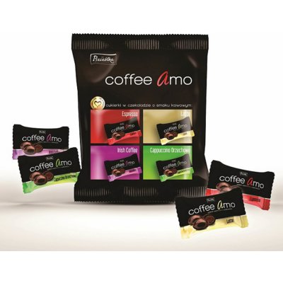 Pszczolka Coffee AMO Čokoládové bonbóny směs 100 g