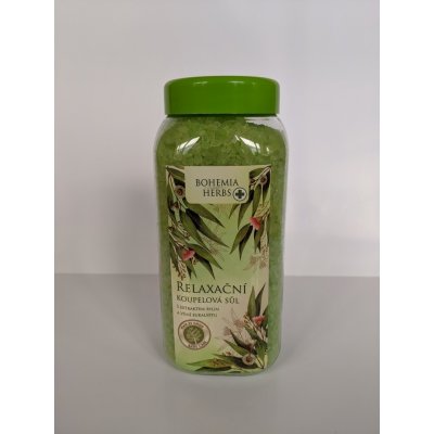 Bohemia Cosmetics Eucalyptus relaxační koupelová sůl 900 g – Sleviste.cz