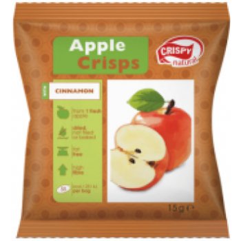 Crispy Natural Sušené Jablko se skořicí 15 g