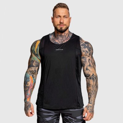 Aesthetics pánské funkční tílko Iron Camo Mesh černé – Zboží Mobilmania