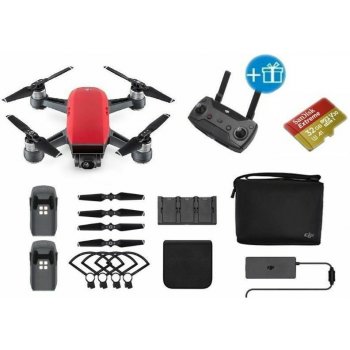 DJI Spark Fly More Combo, Lava RED - DJIS0203C