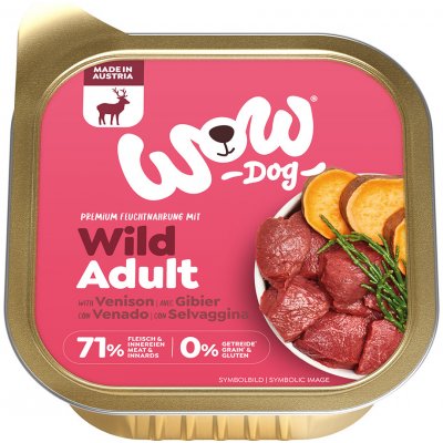 WOW Adult Dog Zvěřina s batáty 150 g – Zboží Mobilmania