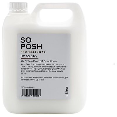 So Posh Silky Oplachový hedvábný Kondicionér 4000 ml – Sleviste.cz