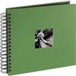 Hama album klasické spirálové FINE ART 28x24 cm, 50 stran, jablečná zeleň – Zboží Živě