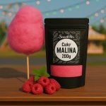 SnackAir Cukr Malina na cukrovou vatu a sladký popcorn 200 g – Sleviste.cz