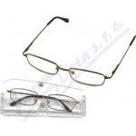 Brýle čtecí American Way šedé/hnědé v etui – Sleviste.cz