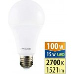 McLED LED žárovka E27 15W 100W teplá bílá 2700K – Hledejceny.cz
