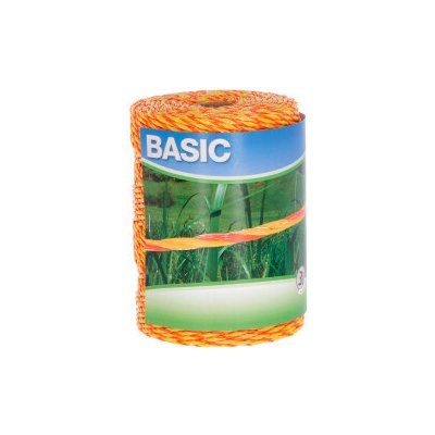 Ohradníkové lanko BASIC 250m, 3 x 0,20 mm Niro žlutá oranžová – Hledejceny.cz