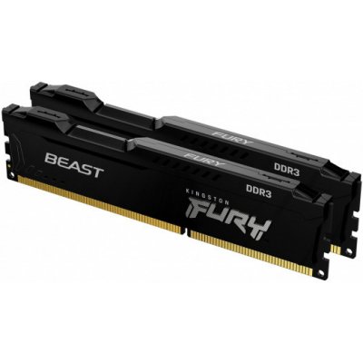 Kingston FURY Beast/DDR3/8GB/1866MHz/CL10/2x4GB/Black KF318C10BBK2/8 – Hledejceny.cz