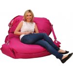 BeanBag 189x140 Comfort s popruhy pink – Zboží Dáma