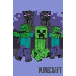 JERRY FABRICS Fleece deka Minecraft Mobs coming for you Polyester – Zboží Dáma