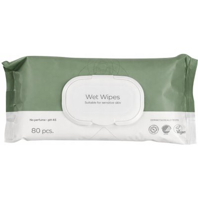 Abena Skincare vlhké čisticí ubrousky 80 ks – Hledejceny.cz