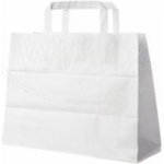 Papírové tašky 32x16x27 cm bílé [250 ks] – Sleviste.cz