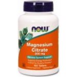 NOW Foods Magnézium citrát 200 mg 100 tablet – Hledejceny.cz