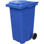 TAVOBAL plastová popelnice 240 l modrá – Zboží Mobilmania