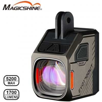 Magicshine EVO 1700 UT přední Titanium – Zboží Mobilmania