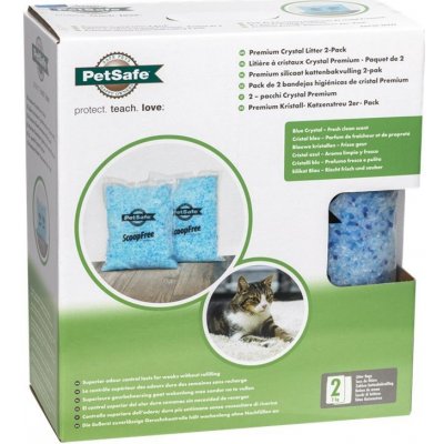 PetSafe ScoopFree Premium Crystal Litter stelivo 2 x 2 kg – Zbozi.Blesk.cz