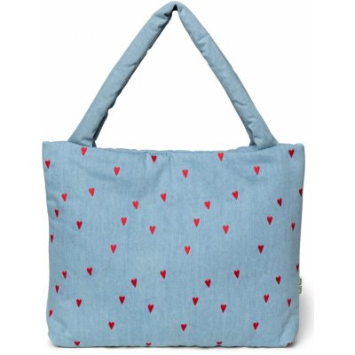 STUDIO NOOS Denim MOM BAG Blue Hearts – Zbozi.Blesk.cz