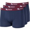 Boxerky, trenky, slipy Zulu pánské boxerky bambus 210 modré 3 pack