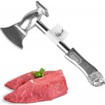 palička-sekáček na maso, 30x12x4cm, celokov – Zboží Mobilmania