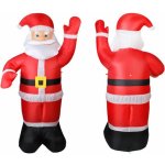 Ruhhy 22624 Nafukovací LED Santa – Hledejceny.cz