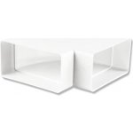Faber Flow ploché horizontální koleno 90° 220x90 mm AFC4043003 – Hledejceny.cz