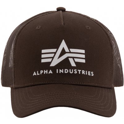 Trucker brown Cap Kč Alpha 590 hunter Basic Industries od