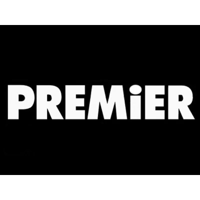 PREMIER samolepící logo bílé – Zbozi.Blesk.cz