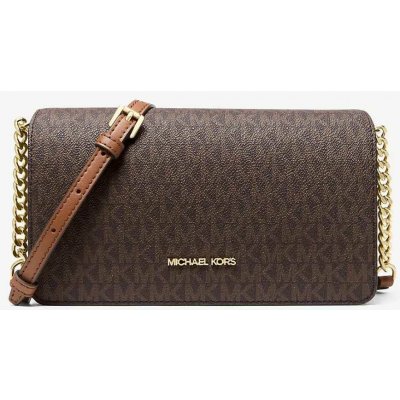 Michael Kors dámská kabelka Medium Logo Convertible hnědá – Hledejceny.cz
