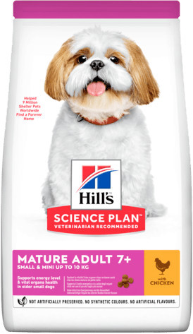 Hill’s Science Plan Mature Senior 7+ MINI Chicken 7,5 kg