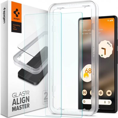 SPIGEN ALM GLAS.TR SLIM 2-PACK GOOGLE PIXEL 6A AGL04695 – Zboží Mobilmania