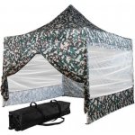 INSTENT PRO M76108 Zahradní stan 3 x 3 m, woodland, 4 ks bočnice – Zboží Mobilmania