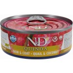 N&D Cat QUINOA Adult Quail & Coconut 80 g – Hledejceny.cz