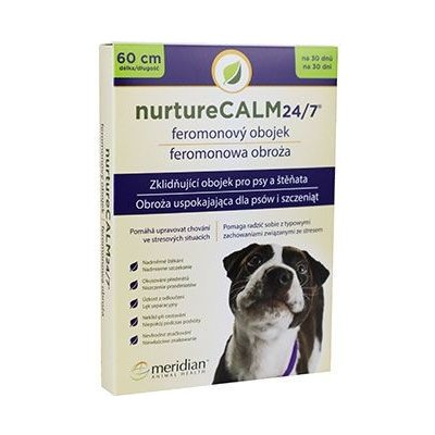 Meridian Animal Health Feromonový obojek nurtureCALM pro psy 55 cm – Hledejceny.cz