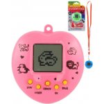 Přívěsek na klíče Zvířátko Tamagochi elektronické se šňůrkou se zvukem 5 x 6 cm růžová – Hledejceny.cz
