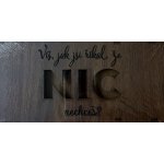 Dárková krabička na peníze "NIC" – Zboží Mobilmania