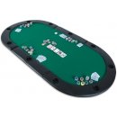Poker podložka skládací zelená, P1253
