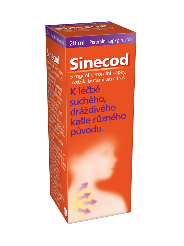 SINECOD POR 5MG/ML POR GTT SOL 1X20ML