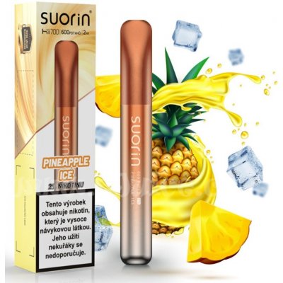 Suorin Bar Hi700 Pineapple Ice 20 mg 600 potáhnutí 1 ks – Zbozi.Blesk.cz