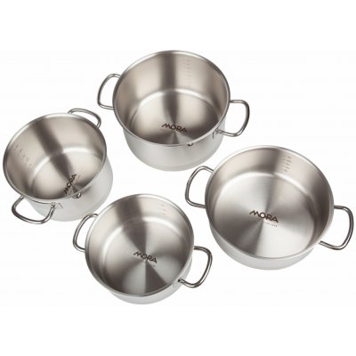 Mora 737859 Professional set hrnců s poklicemi 4 + 4 ks – Zboží Dáma Mora 737859 Professional set hrnců s poklicemi 4 + 4 ks – Zboží Dáma