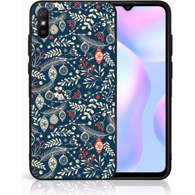 Pouzdro PROTEMIO 53181 MY ART Kryt s vánočním designem Xiaomi Redmi 9A / 9AT MISTLETOE 070