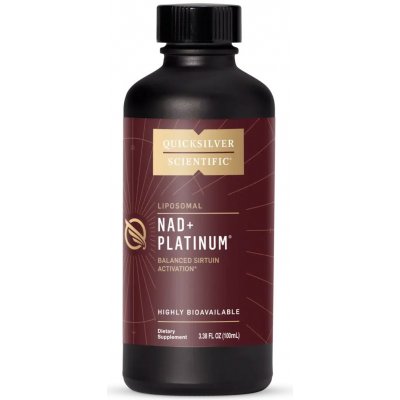 Quicksilver Scientific NAD+ Platinum tekutina 100 ml – Hledejceny.cz