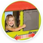 Smoby Domček s kuchynkou Nature červeno-zelená 3 okná+17 doplnkov SM810713 – Zboží Dáma