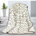 Bellatex Luxusní dvojitá vlněná deka z kašmíru DUO kameny 540g/m2 – Zboží Mobilmania